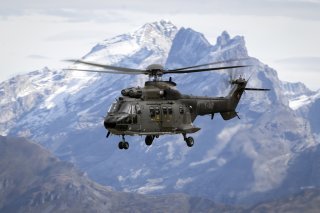 Un hélicoptère Super Puma de l'armée suisse. (Image d'illustration)